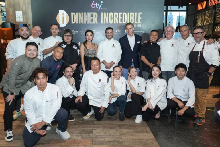 รสชาติระดับตำนาน! 6ty Degrees ยกทีมเชฟดาวมิชลินสู่ไทย สร้างนิยามใหม่ของ “มื้ออาหารเหนือระดับ”