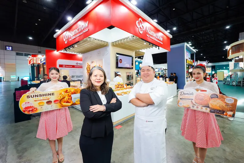 นําเชา ฟู้ดฯ เปิดเกมรุกตลาดเบเกอรีเทรนด์ใหม่ในไทย ชู “เดนิชโบ๋วโล๋ว – ซันไซน์ทาร์ต” ตอกย้ำผู้นำโซลูชันธุรกิจเบเกอรีครบวงจร ในงาน THAIFEX 2026