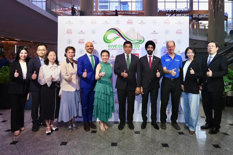 กทม. ร่วมกับ AWC และ Generali จัดงาน GIVE GREEN CBD Bangkok Marathon 2027 เฟสทีฟมาราธอน ครั้งแรกใจกลาง CBD กรุงเทพฯ